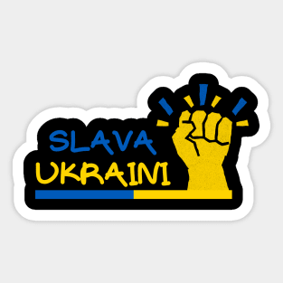 Slava Ukraini Sticker